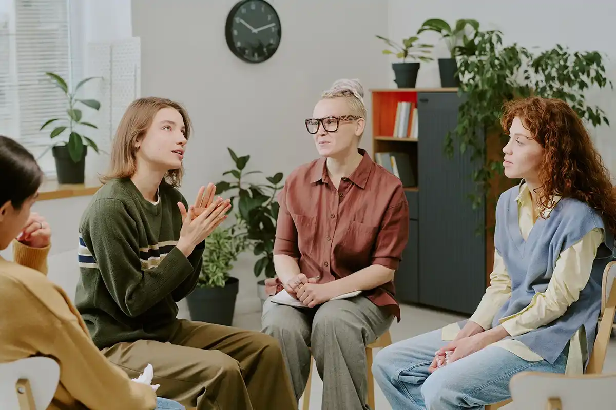 A client in treatment for marijuana use